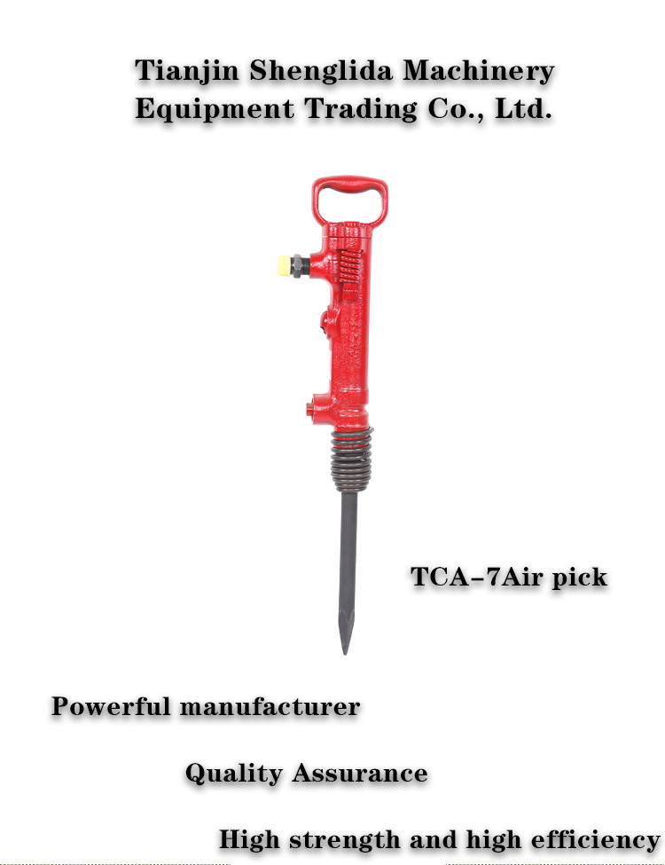 Best Price Efficiency TCA-7 Pneumatic Rock Concrete Breaker Hammer Air Pick For Bridges Roads Construction 