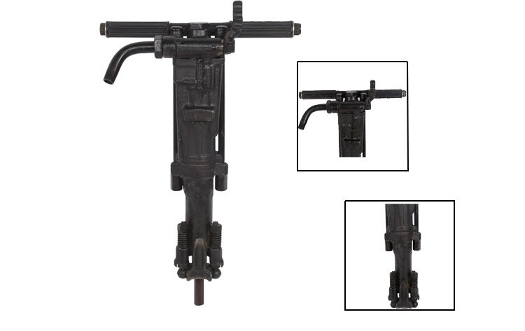 High quality TY24C hand held rock drill, mine drilling machine , for quarrying, tunnel and mine drilling operations