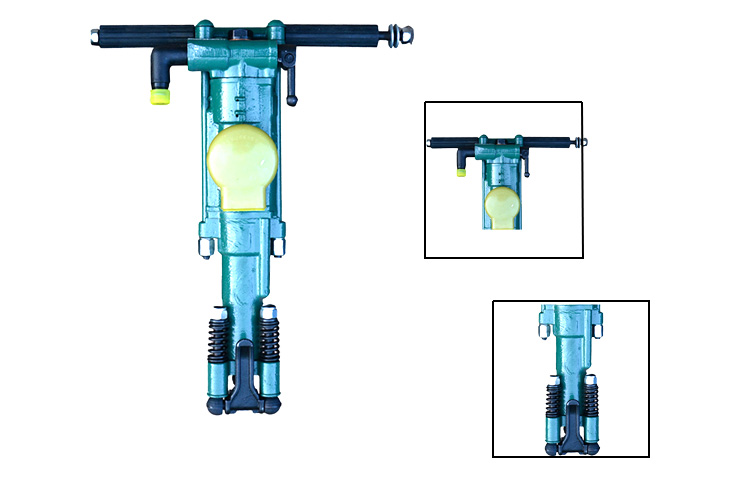 High quality Y24 Hand Held Rock Drill, mine drilling rig , for quarrying, tunnel and mine drilling operations